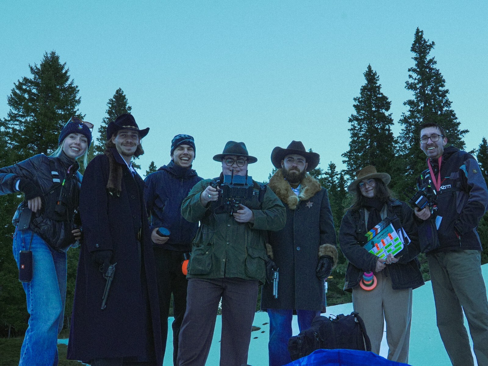 L'équipe Boketigo en tournage